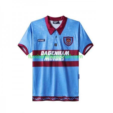 Fußballtrikots West Ham United 1995-1996 Retro Kurzarm Heimtrikotsatz kaufen